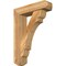 Ekena Millwork Olympic Craftsman Rough Sawn Bracket w/ Offset Brace, Western Red Cedar, 6"W x 22"D x 30"H BKT0604X22X30OLY04RWR - alternate 1